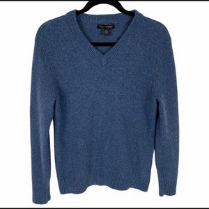 Banana Republic Italian Merino Wool V-Neck Sweater